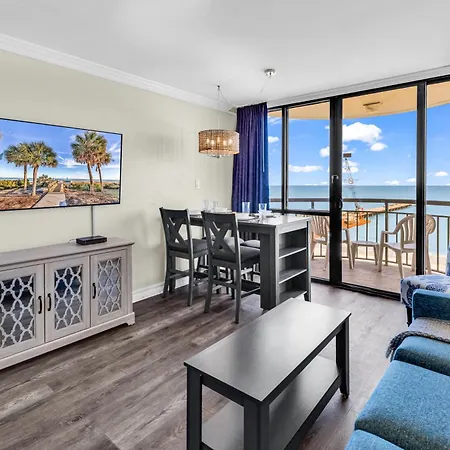 Oceanfront Condo W Balcony King Bed Meridian Plaza